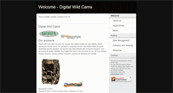 Desktop Screenshot of digitalwildcams.co.uk